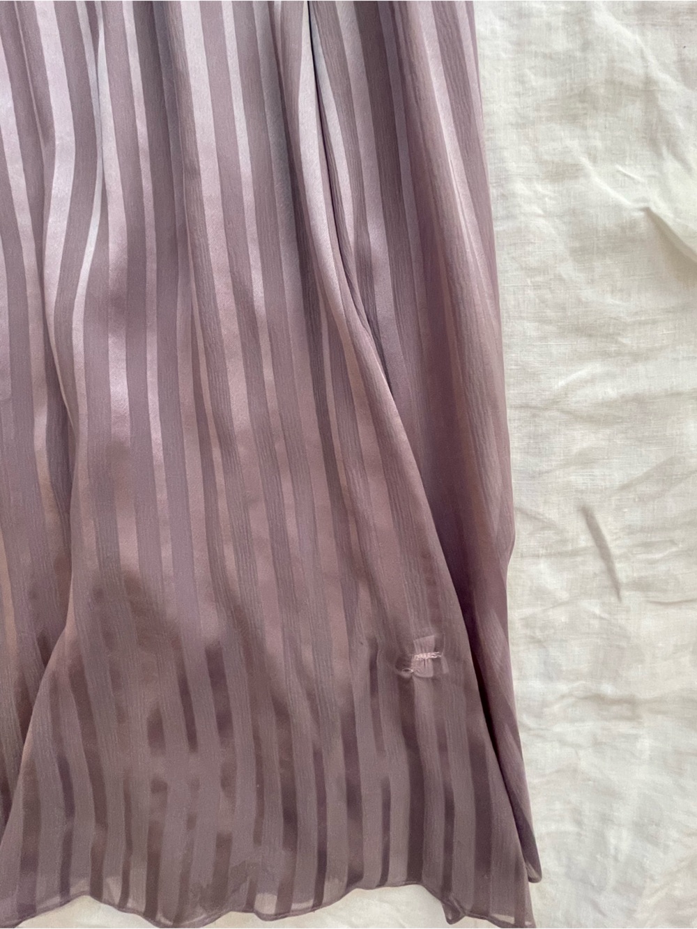 Pale Lavender Silk Dress - Picture 7 of 7